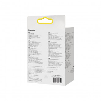 Baseus Compact nabíječka 2x USB 10,5W černá (CCXJ010201)