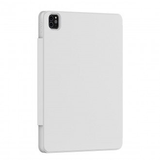 Baseus Safattach pouzdro typu Y pro iPad Pro 12,9&quot; kryt 2018/2020/2021 se stojánkem bílý (ARCX010102)