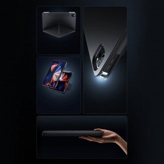 Baseus Safattach pouzdro typu Y pro iPad Pro 12,9&quot; kryt 2018/2020/2021 se stojánkem bílý (ARCX010102)