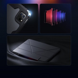Baseus Safattach pouzdro typu Y pro iPad Pro 12,9&quot; kryt 2018/2020/2021 se stojánkem bílý (ARCX010102)