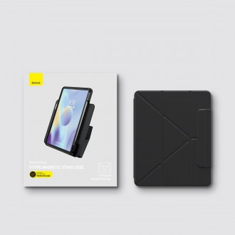 Baseus Safattach pouzdro typu Y pro iPad Pro 12,9&quot; kryt 2018/2020/2021 se stojánkem bílý (ARCX010102)