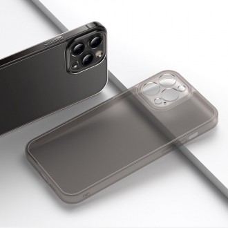 Kryt Baseus Frosted Glass Case pro iPhone 13 Pro Hard Cover s průhledným gelovým rámem (ARWS000702)