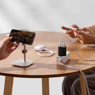 Baseus Compact nabíječka 3x USB 17W černá (CCXJ020101)