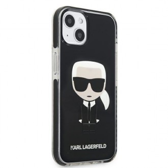 Karl Lagerfeld KLHCP13MTPEIKK iPhone 13 6,1" hardcase czarny/black Iconik Karl