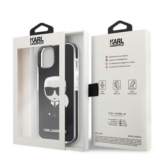 Karl Lagerfeld KLHCP13MTPEIKK iPhone 13 6,1" hardcase czarny/black Iconik Karl