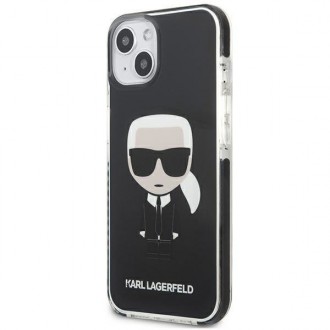 Karl Lagerfeld KLHCP13STPEIKK iPhone 13 mini 5,4"  hardcase czarny/black Iconik Karl