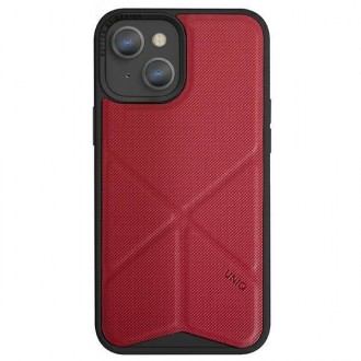 UNIQ etui Transforma iPhone 13 6,1" czerwony/coral red MagSafe