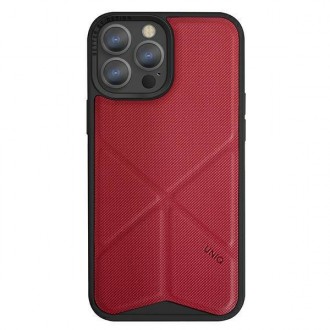 UNIQ etui Transforma iPhone 13 Pro / 13 6,1" czerwony/coral red MagSafe