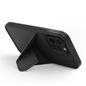 UNIQ etui Transforma iPhone 13 Pro Max 6,7" czarny/ebony black MagSafe