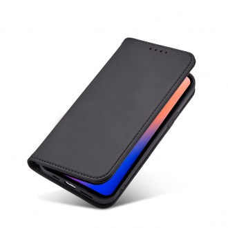 Magnet Card Case for iPhone 12 Pro Max Pouch Card Wallet Card Holder Black