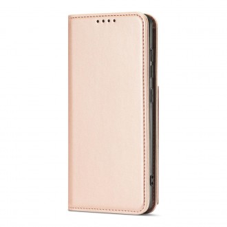 Magnet Card Case Case for Samsung Galaxy A52 5G Pouch Wallet Card Holder Pink