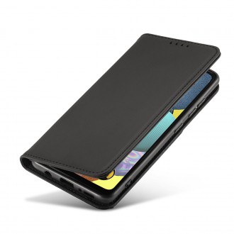 Magnet Card Case Case for Xiaomi Redmi Note 11 Pro Pouch Wallet Card Holder Black