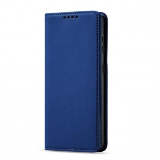 Magnet Card Case Case for Samsung Galaxy S22 Pouch Wallet Card Holder Blue