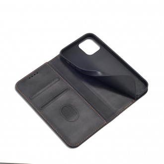 Magnet Fancy Case Case for iPhone 12 Pro Pouch Card Wallet Card Stand Black