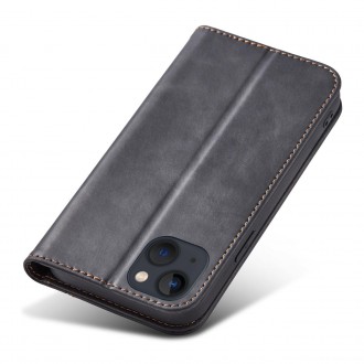Magnet Fancy Case for iPhone 13 mini cover card wallet card stand black
