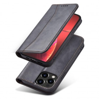 Magnet Fancy Case Case for iPhone 13 Pro Pouch Wallet Card Holder Black
