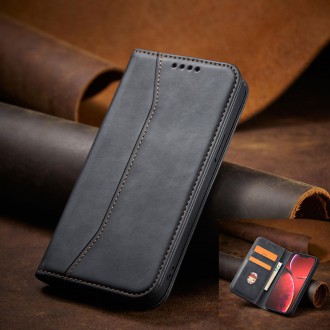 Magnet Fancy Case Case for iPhone 13 Pro Pouch Wallet Card Holder Black