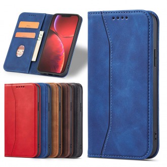 Magnet Fancy Case Case for iPhone 13 Pro Pouch Card Wallet Card Stand Blue