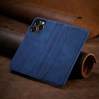 Magnet Fancy Case Case for iPhone 13 Pro Pouch Card Wallet Card Stand Blue