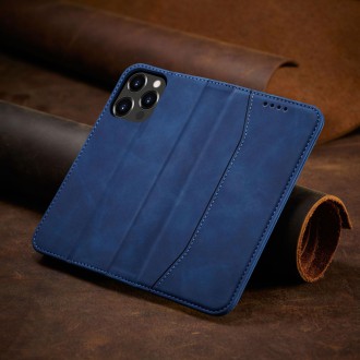Magnet Fancy Case Case for iPhone 13 Pro Max Pouch Card Wallet Card Holder Blue