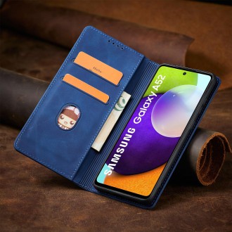 Magnet Fancy Case Case For Samsung Galaxy A52 / A52 5G / A52s 5G Pouch Wallet Card Card Stand Blue