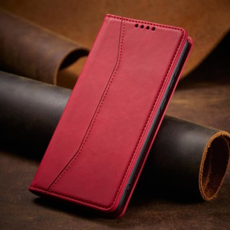Magnet Fancy Case Case for Samsung Galaxy A52 / A52 5G / A52s 5G Pouch Wallet Card Card Stand Red