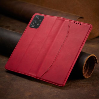 Magnet Fancy Case Case for Samsung Galaxy A52 / A52 5G / A52s 5G Pouch Wallet Card Card Stand Red