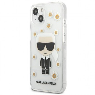 Karl Lagerfeld KLHCP13MHFLT iPhone 13 6,1" przezroczysty/transparent Flower Ikonik Karl