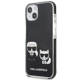 Karl Lagerfeld KLHCP13STPEKCK iPhone 13 mini 5,4" hardcase czarny/black Karl&Choupette