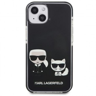 Karl Lagerfeld KLHCP13STPEKCK iPhone 13 mini 5,4" hardcase czarny/black Karl&Choupette