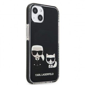 Karl Lagerfeld KLHCP13STPEKCK iPhone 13 mini 5,4" hardcase czarny/black Karl&Choupette