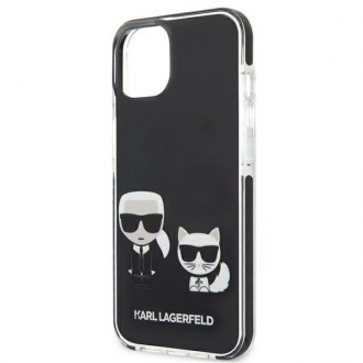 Karl Lagerfeld KLHCP13STPEKCK iPhone 13 mini 5,4" hardcase czarny/black Karl&Choupette