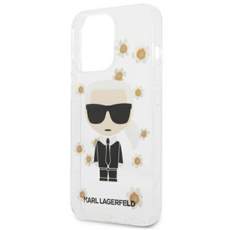 Karl Lagerfeld KLHCP13XHFLT iPhone 13 Pro Max 6,7" przezroczysty/transparent Flower Ikonik Karl