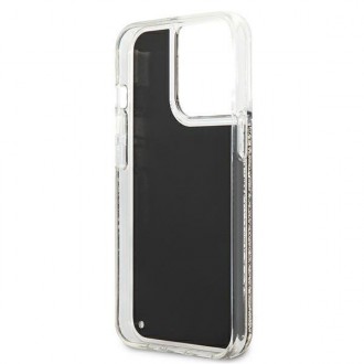 Karl Lagerfeld KLHCP13XLGGKBK iPhone 13 Pro Max 6,7" czarny/black hardcase Liquid Glitter Gatsby