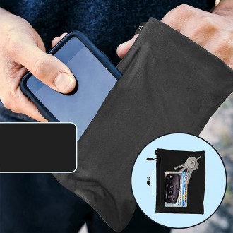 Běžecký pásek na ruku | náramek na telefon XL tmavě modrá