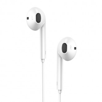 Dudao in-ear headphones with USB Type-C connector white (X3C)