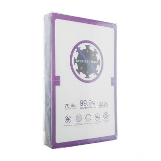 50 pcs. Hydrogel, antibacterial, self-healing foil for cutting with a plotter (18cm x 12cm)