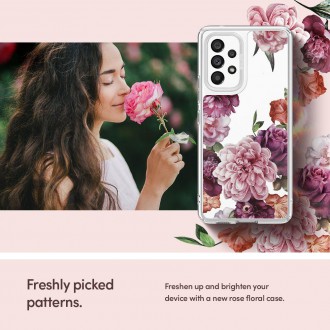 Spigen CYRILL CECILE GALAXY A53 5G RŮŽE KVĚTINOVÁ