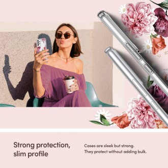 Spigen CYRILL CECILE GALAXY A53 5G RŮŽE KVĚTINOVÁ