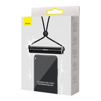 Baseus waterproof case for phone Slide-cover black (FMYT000001)