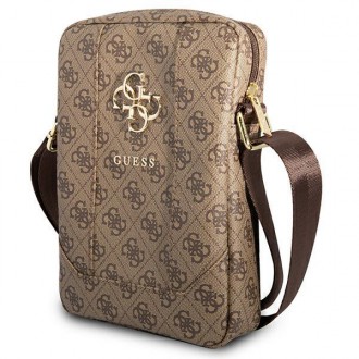 Guess Bag GUTB8G4GFBR 8&quot; hnědá / hnědá 4G Big Metal Logo