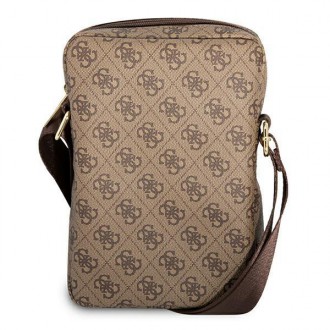 Guess Bag GUTB8G4GFBR 8&quot; hnědá / hnědá 4G Big Metal Logo