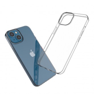 Gel case cover for Ultra Clear 0.5mm iPhone 14 transparent