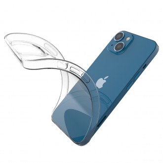 Gel case cover for Ultra Clear 0.5mm iPhone 14 transparent