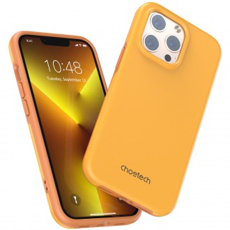 Choetech MFM Anti-drop case Made For MagSafe for iPhone 13 Pro orange (PC0113-MFM-YE)