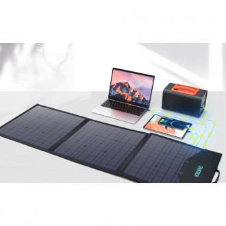 Choetech foldable solar charger 120W 1 x USB Type C / 1 x USB Type A (SC008 NEW)