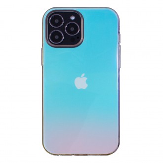 Aurora Case Case for iPhone 13 Neon Gel Blue Cover