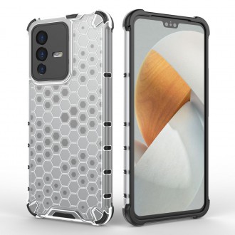 Honeycomb case armored cover with a gel frame Vivo V23 5G black