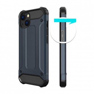 Kryt Hybrid Armor pro iPhone 14 Plus obrněný hybridní kryt modrý