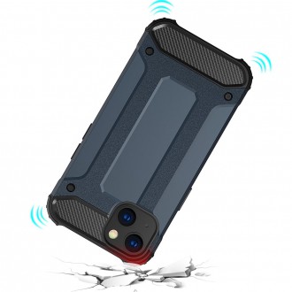 Kryt Hybrid Armor pro iPhone 14 Plus obrněný hybridní kryt modrý
